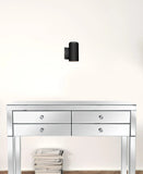 Minimalist Matte Black Wall Sconce - Homeroots