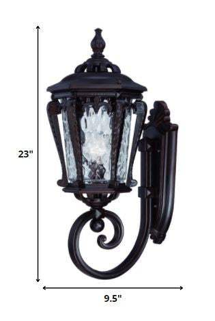Stratford 1-Light Architectural Bronze Wall Light - Homeroots - Flyclothing LLC