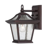 Antique Bronze Birdhouse Shape Outdoor Wall Light - Homeroots