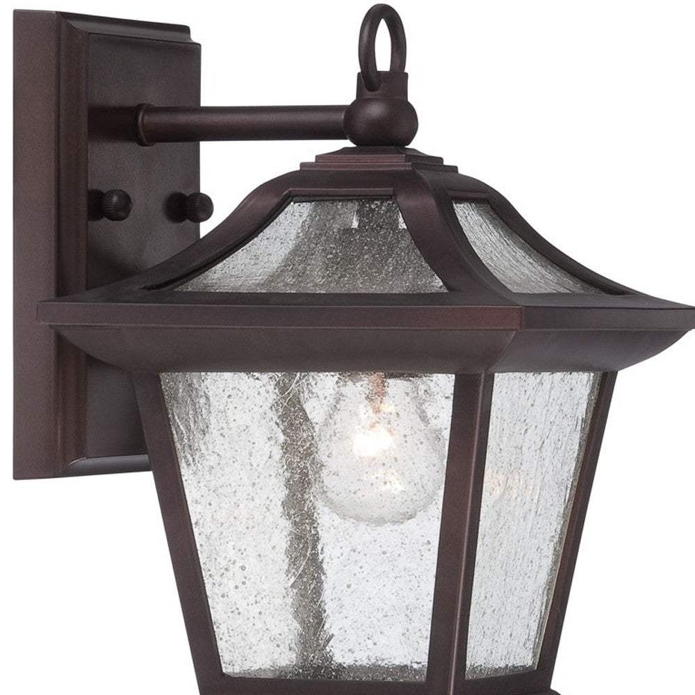Antique Bronze Birdhouse Shape Outdoor Wall Light - Homeroots - Flyclothing LLC