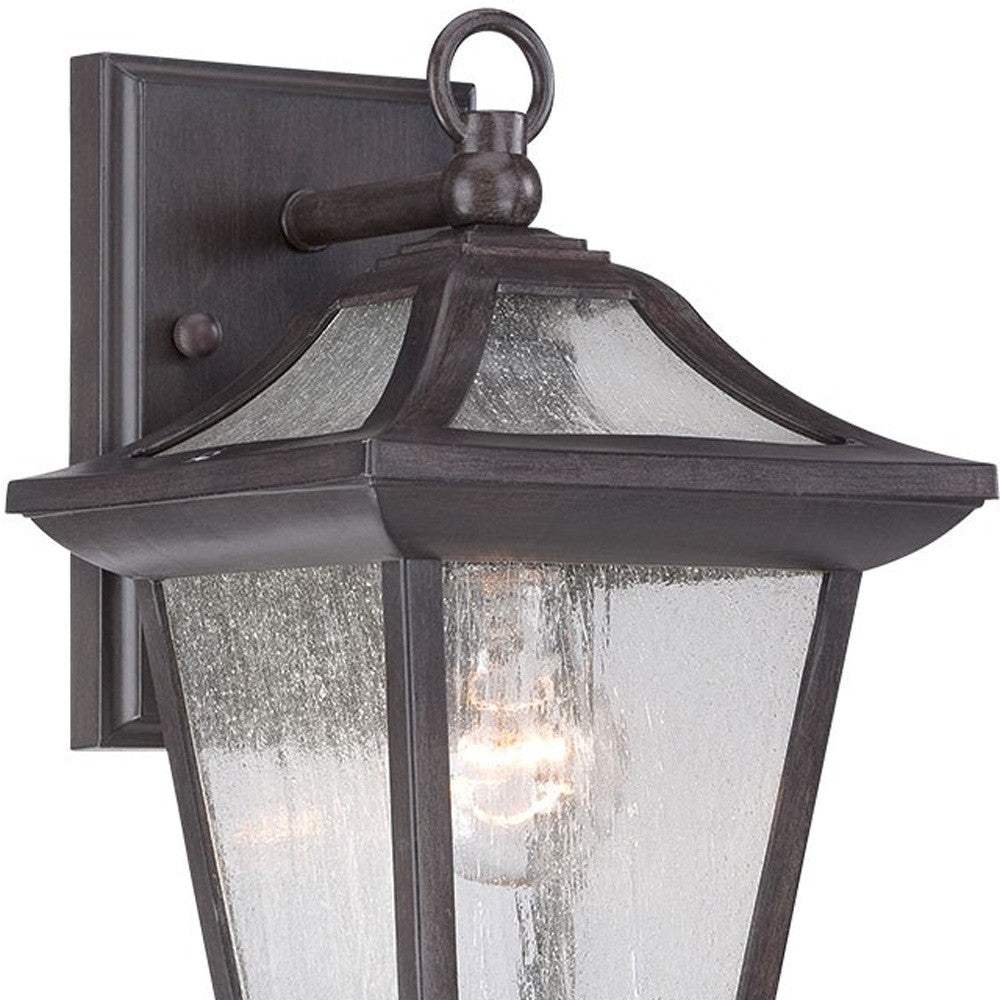 Matte Black Birdhouse Shape Outdoor Wall Light - Homeroots - Flyclothing LLC