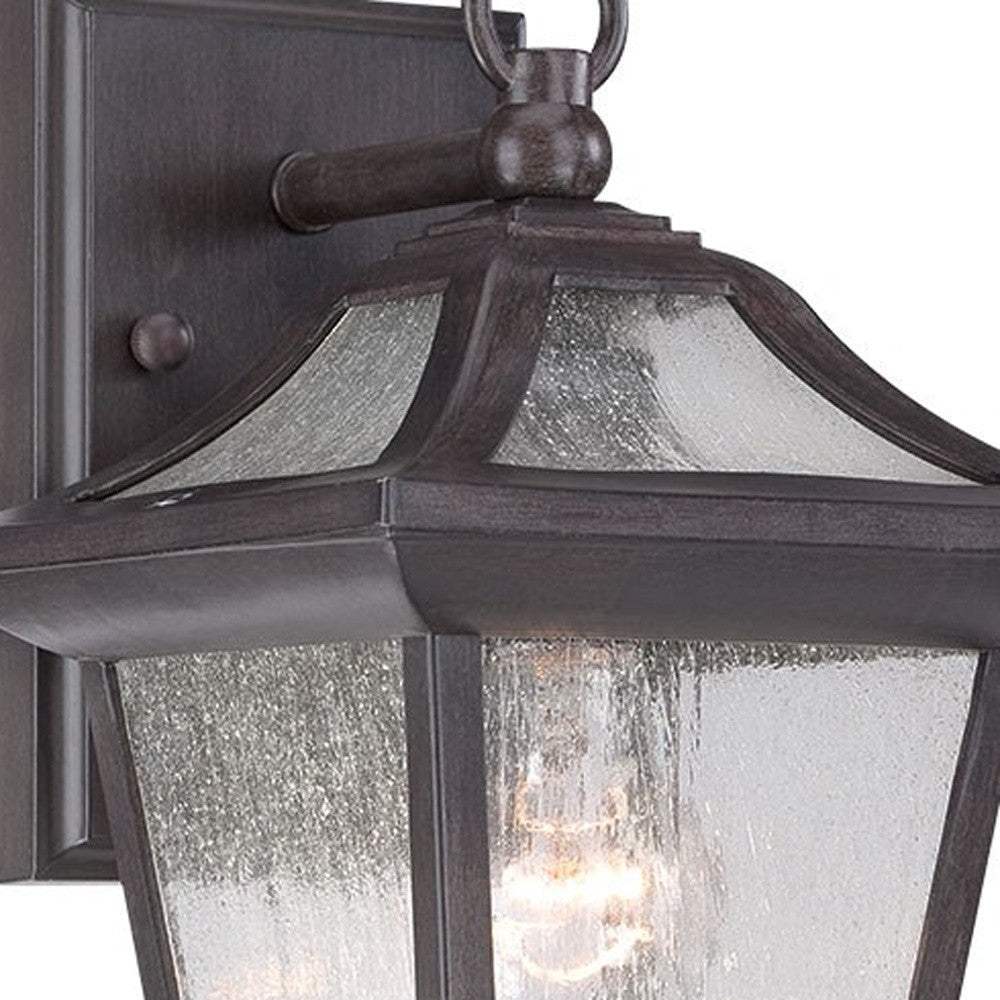 Matte Black Birdhouse Shape Outdoor Wall Light - Homeroots - Flyclothing LLC