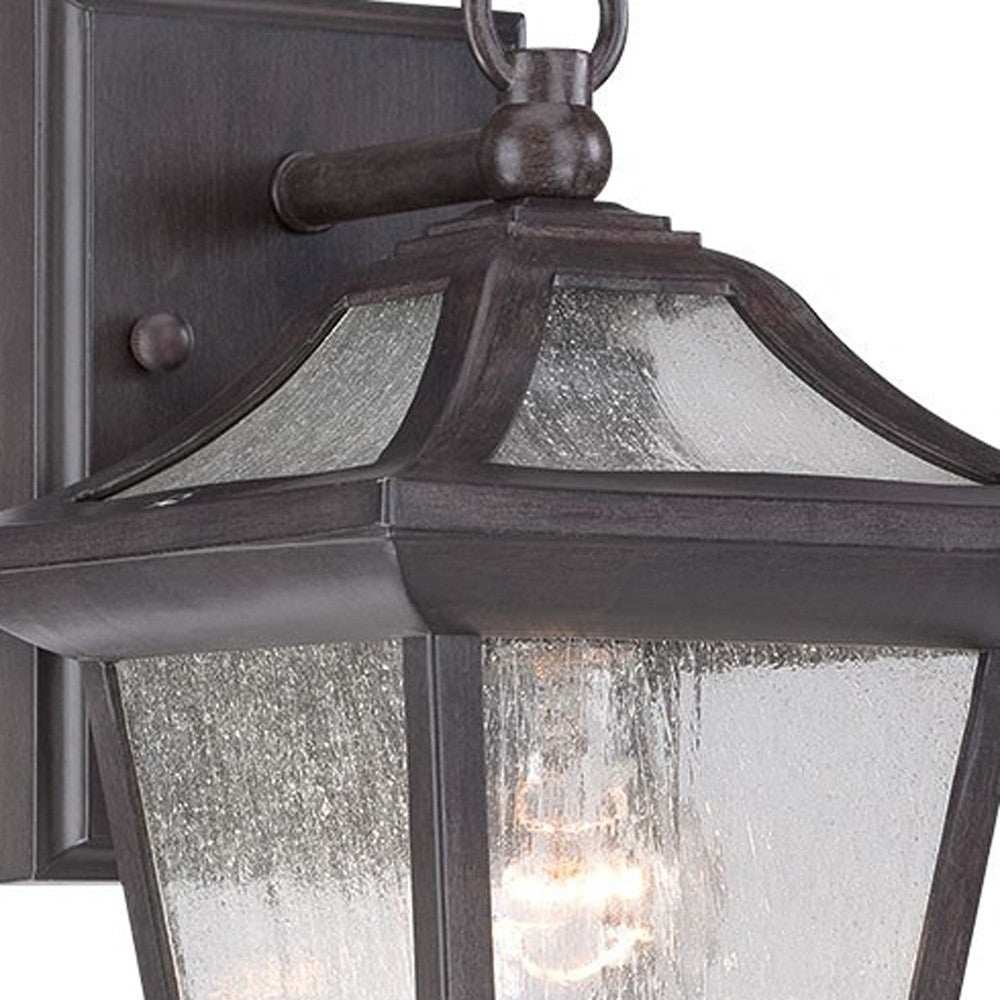 Matte Black Birdhouse Shape Outdoor Wall Light - Homeroots - Flyclothing LLC