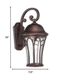 Bronze Tapered Goblet Wall Light - Homeroots - Flyclothing LLC