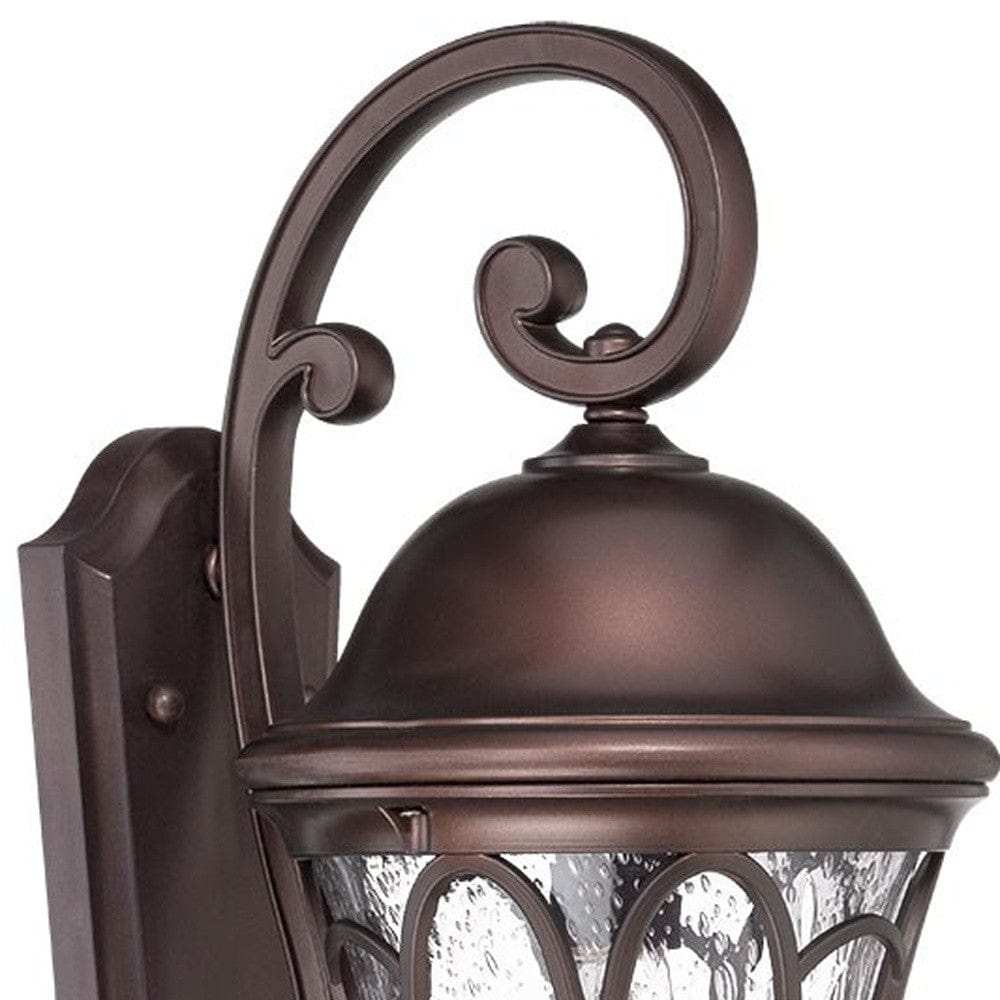 Bronze Tapered Goblet Wall Light - Homeroots - Flyclothing LLC