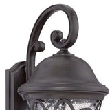 Matte Black Tapered Goblet Wall Light - Homeroots