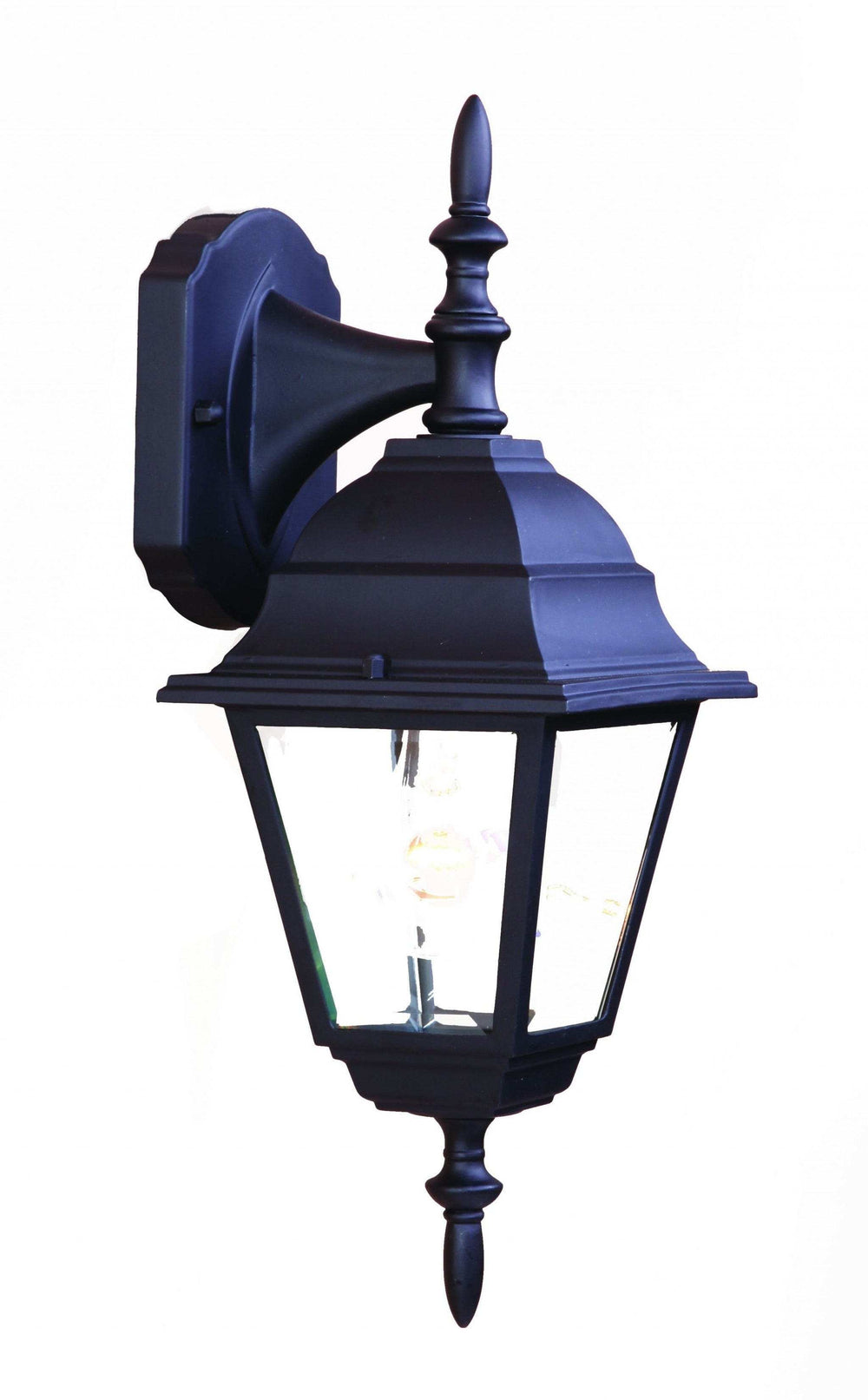 Black Swing Arm Outdoor Wall Light - Homeroots - Flyclothing LLC