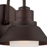 Bronze Lamp Shade Wall Light - Homeroots