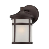 Bronze Hanging Lantern Shape Wall Light - Homeroots