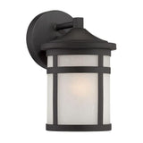 Matte Black Hanging Lantern Shape Wall Light - Homeroots