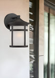 Matte Black Hanging Lantern Shape Wall Light - Homeroots