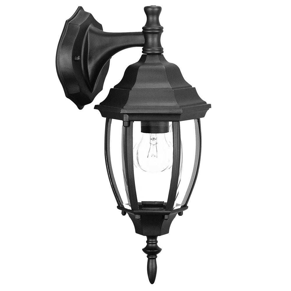 Matte Black Hanging Globe Lantern Wall Light - Homeroots - Flyclothing LLC