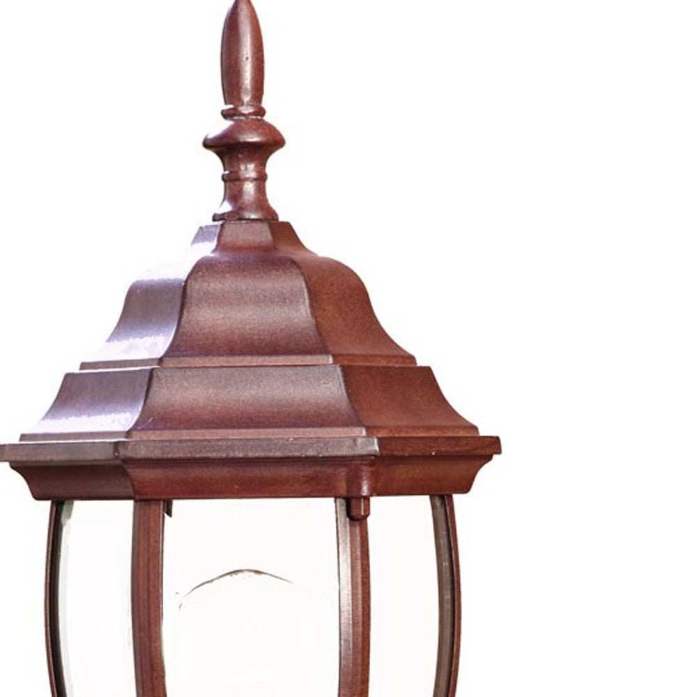 Dark Brown Globe Lantern Wall Light - Homeroots - Flyclothing LLC