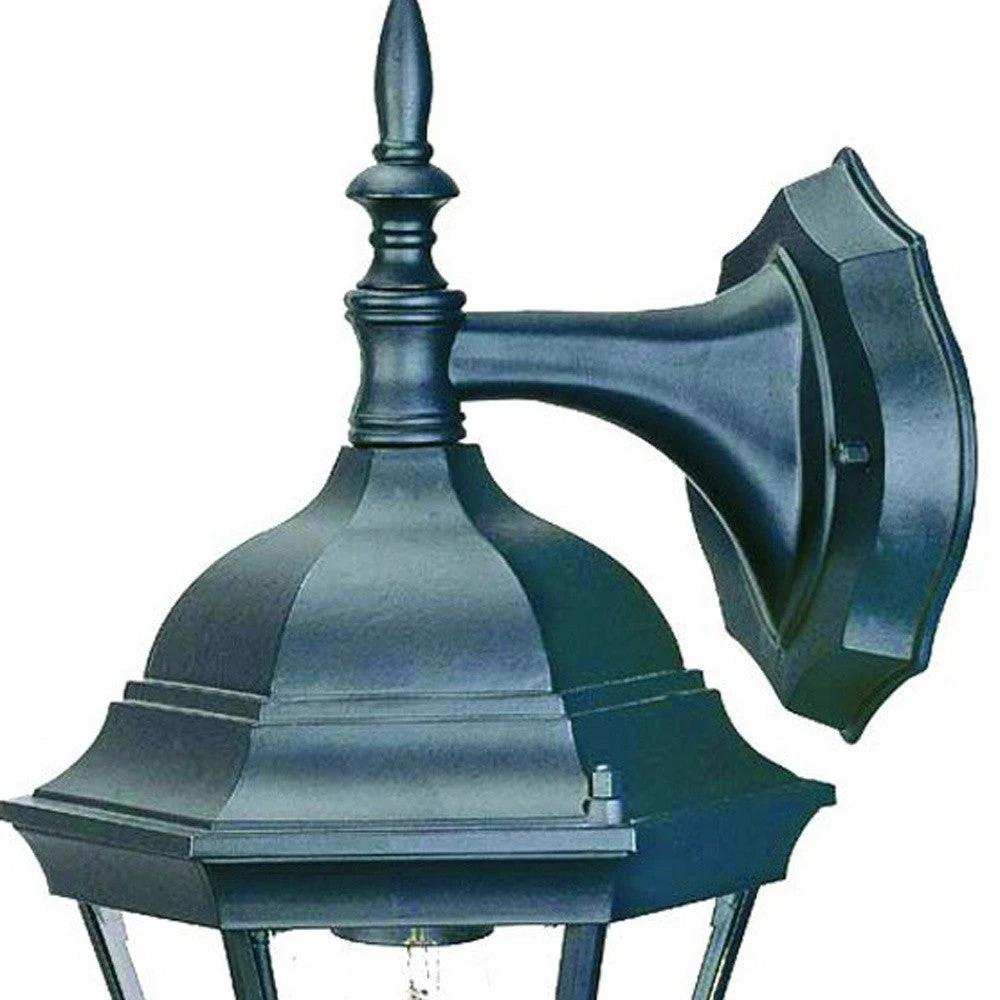Matte Black Hanging Carousel Lantern Wall Light - Homeroots - Flyclothing LLC