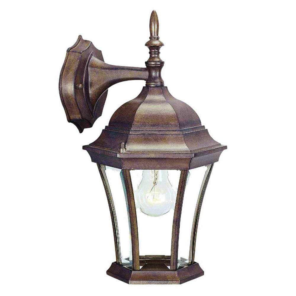 Dark Brown Hanging Carousel Lantern Wall Light - Homeroots - Flyclothing LLC