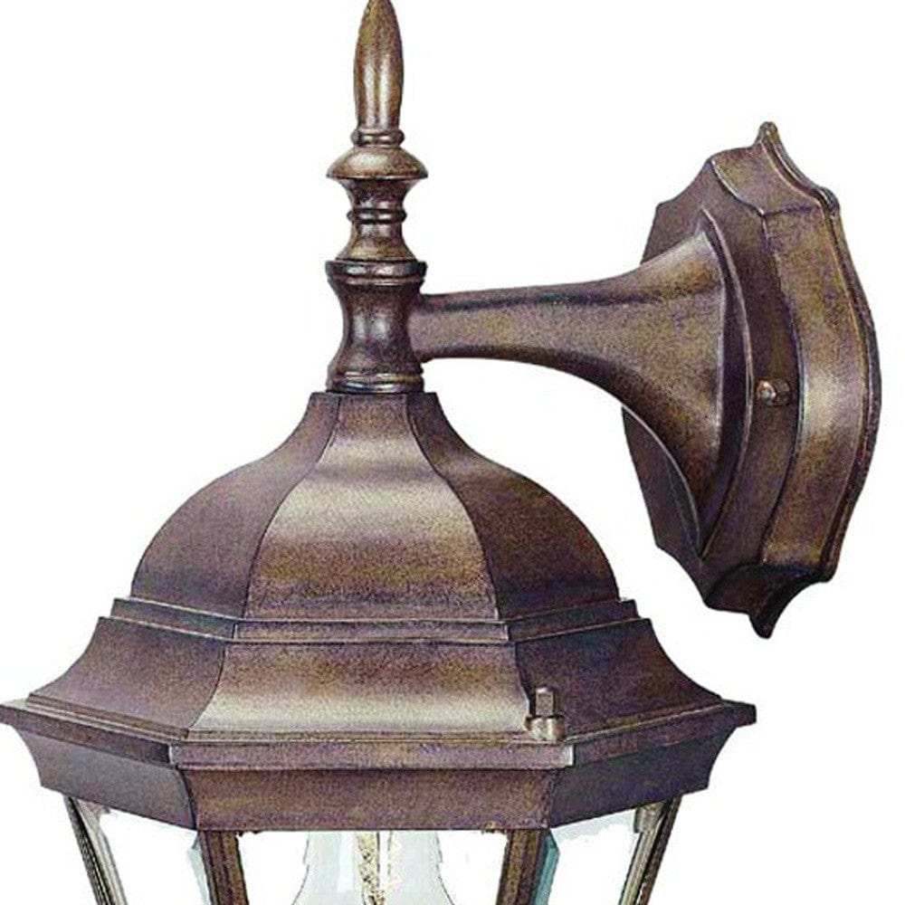 Dark Brown Hanging Carousel Lantern Wall Light - Homeroots - Flyclothing LLC