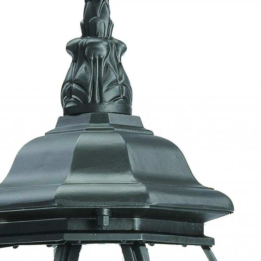 Matte Black Ornamental Glass Globe Wall Light - Homeroots - Flyclothing LLC