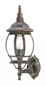 Dark Brown Glass Globe Wall Light - Homeroots - Flyclothing LLC