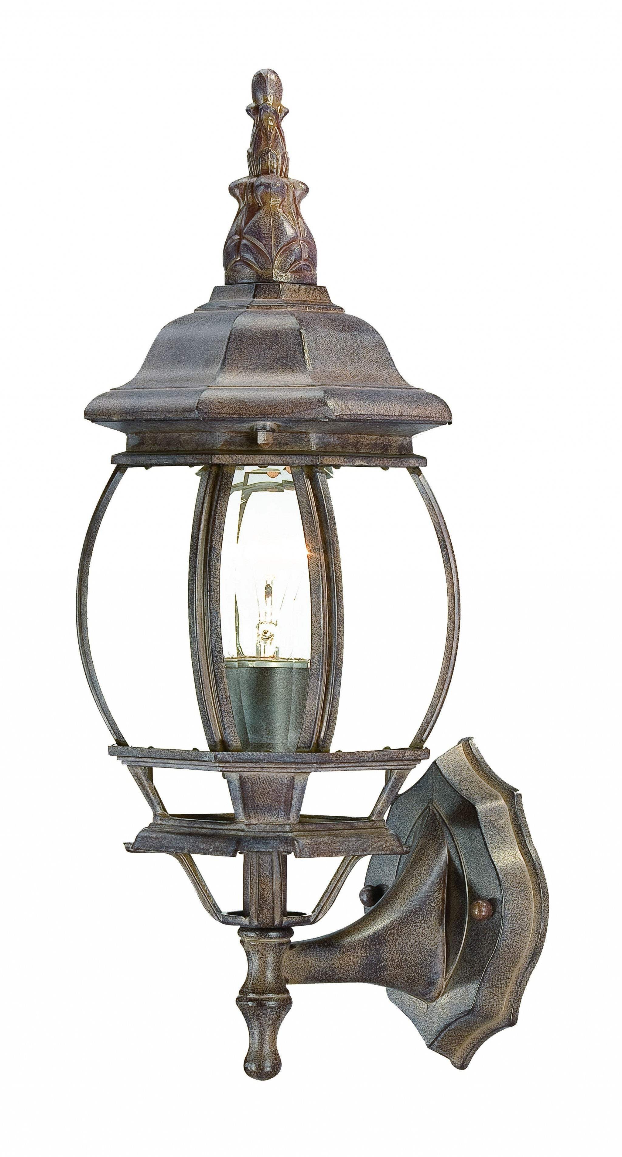 Dark Brown Glass Globe Wall Light - Homeroots - Flyclothing LLC