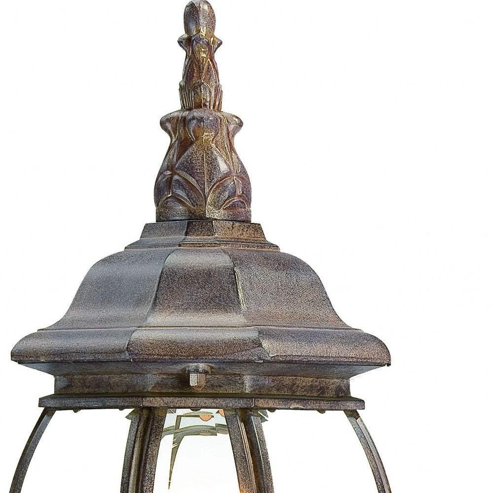 Dark Brown Glass Globe Wall Light - Homeroots - Flyclothing LLC