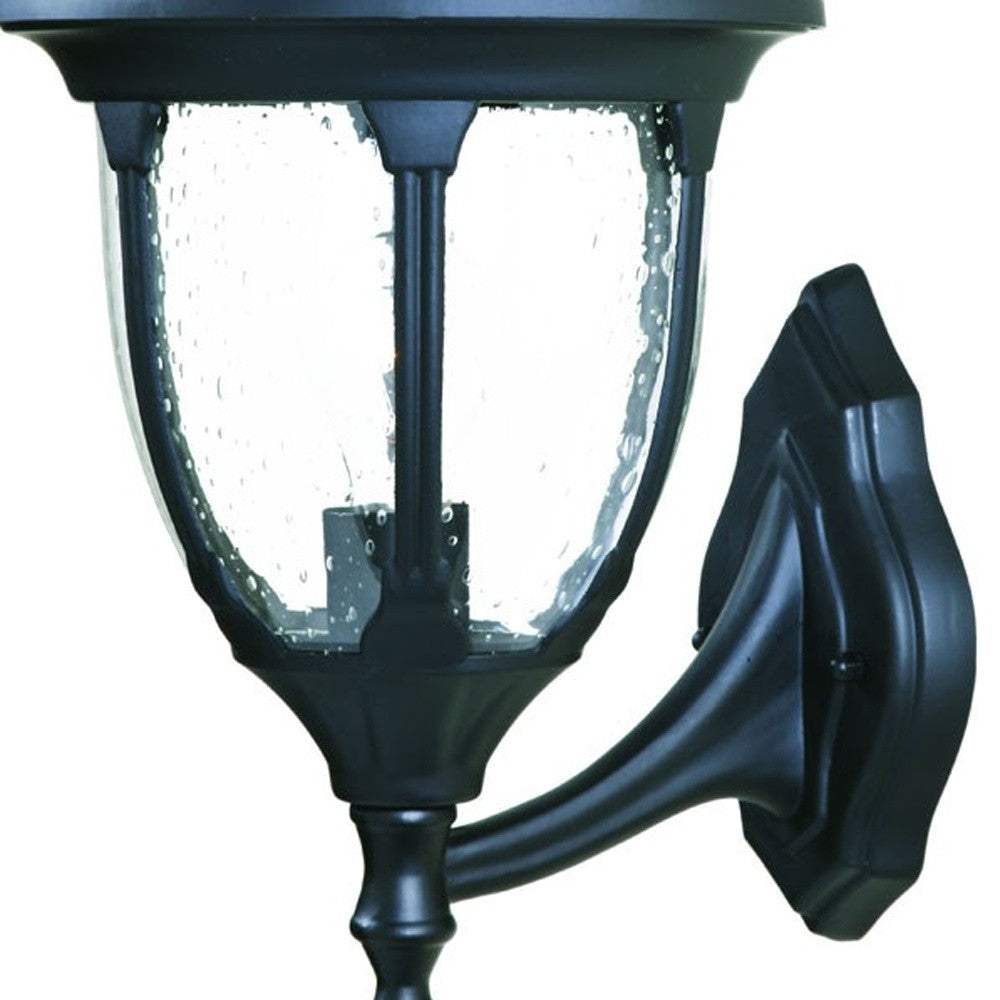 Matte Black Lamp Shape Wall Light - Homeroots - Flyclothing LLC