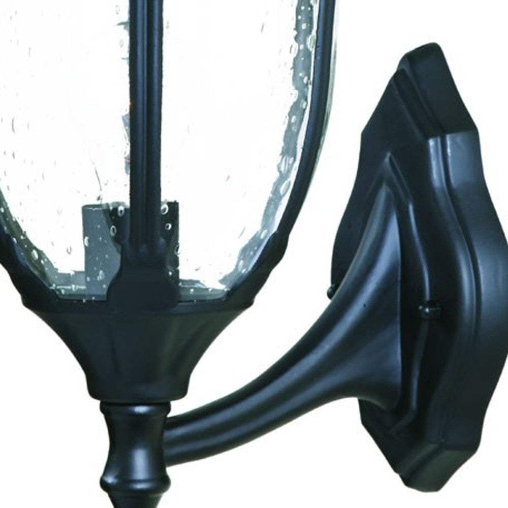 Matte Black Lamp Shape Wall Light - Homeroots - Flyclothing LLC