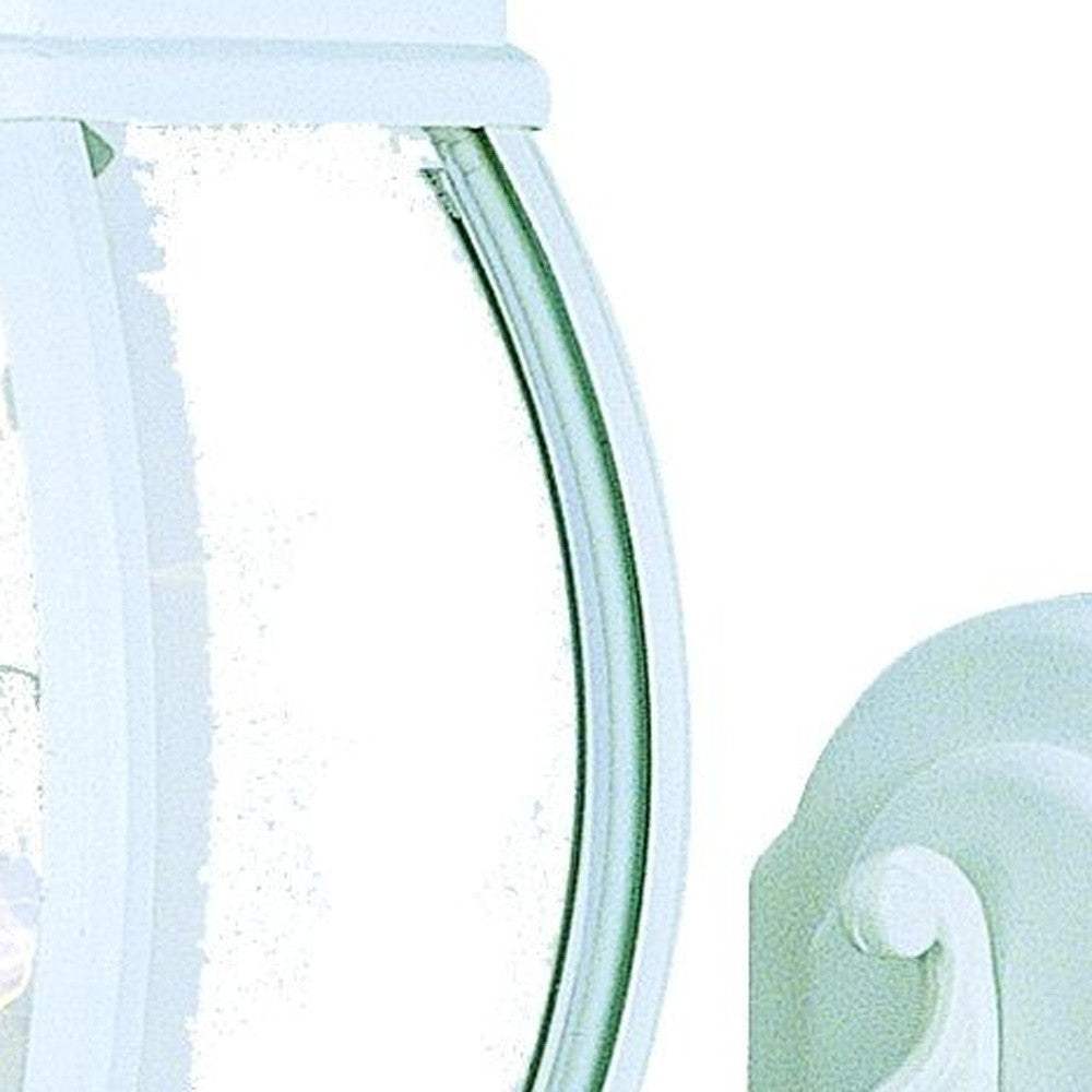 White Glass Globe Wall Light - Homeroots - Flyclothing LLC