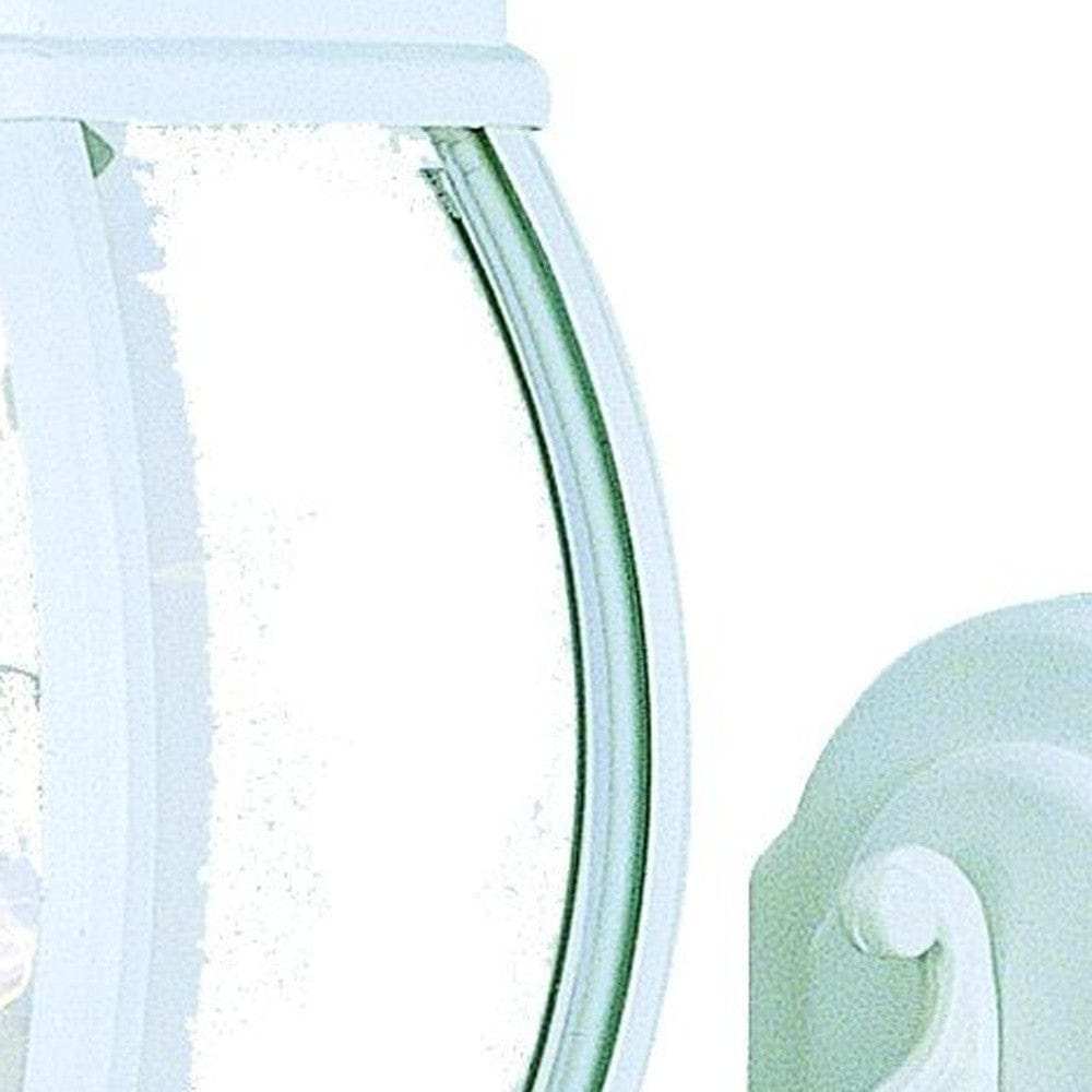 White Glass Globe Wall Light - Homeroots - Flyclothing LLC