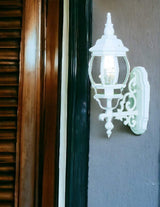 White Glass Globe Wall Light - Homeroots - Flyclothing LLC
