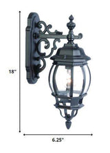 Matte Black Hanging Glass Globe Wall Light - Homeroots - Flyclothing LLC
