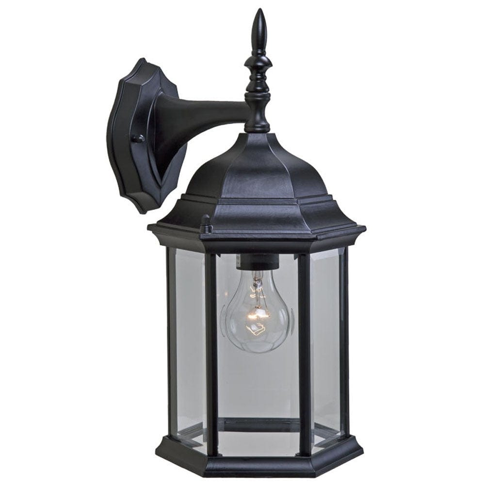 XL White Clear Glass Swing Arm Wall Light - Homeroots - Flyclothing LLC