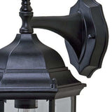 XL White Clear Glass Swing Arm Wall Light - Homeroots - Flyclothing LLC