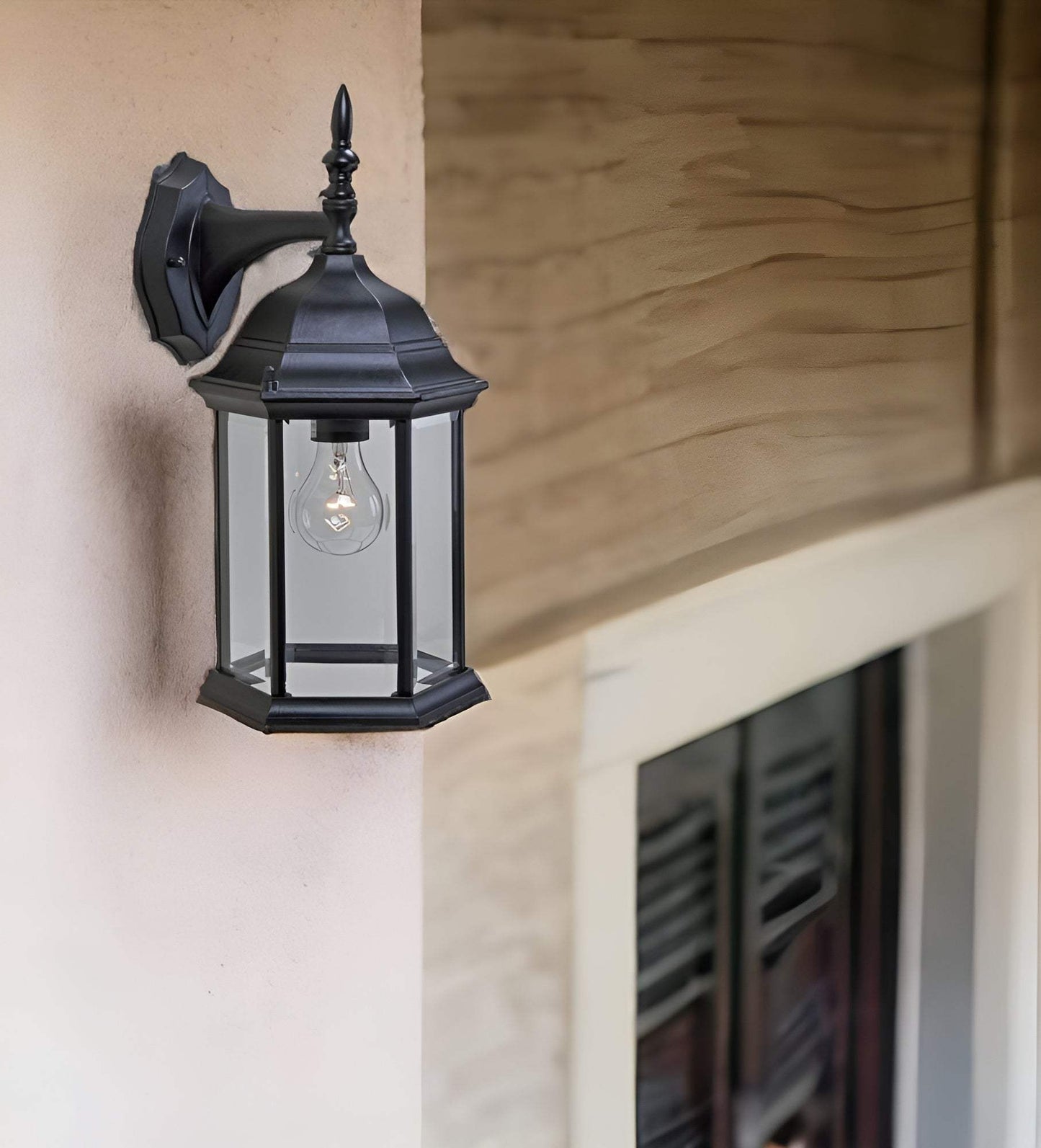 XL White Clear Glass Swing Arm Wall Light - Homeroots - Flyclothing LLC