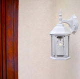 XL White Clear Glass Swing Arm Wall Light - Homeroots - Flyclothing LLC