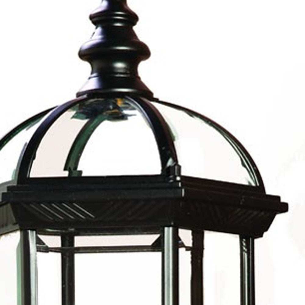Matte Black Cylindrical Lantern Wall Light - Homeroots - Flyclothing LLC