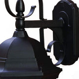 XL Matte Black Swing Arm Hanging Lantern Wall Light - Homeroots - Flyclothing LLC