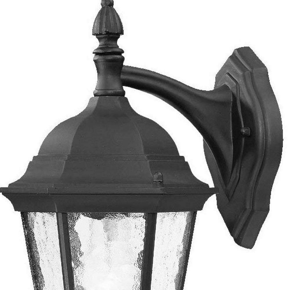 Two Light Matte Black Hanging Carousel Wall Light - Homeroots - Flyclothing LLC