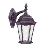 Two Light Brown Hanging Carousel Wall Light - Homeroots