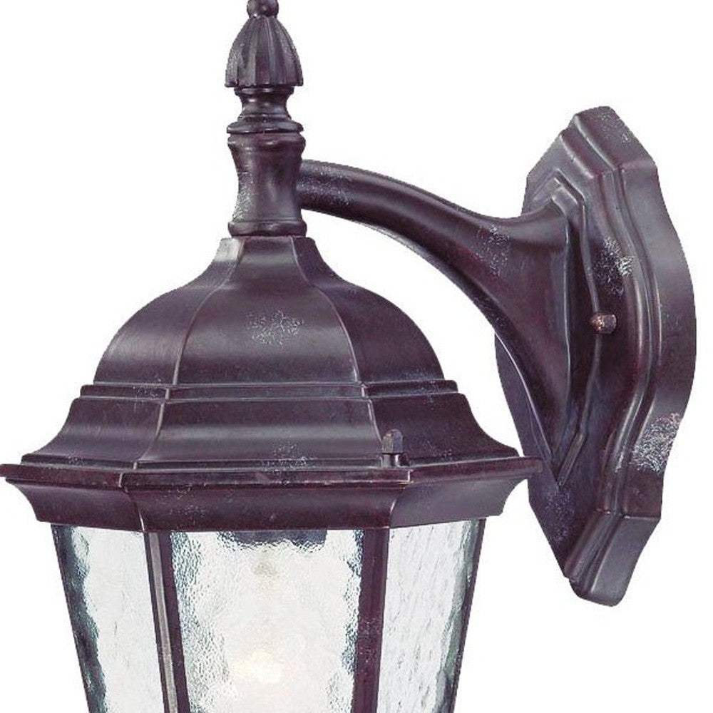 Two Light Brown Hanging Carousel Wall Light - Homeroots - Flyclothing LLC