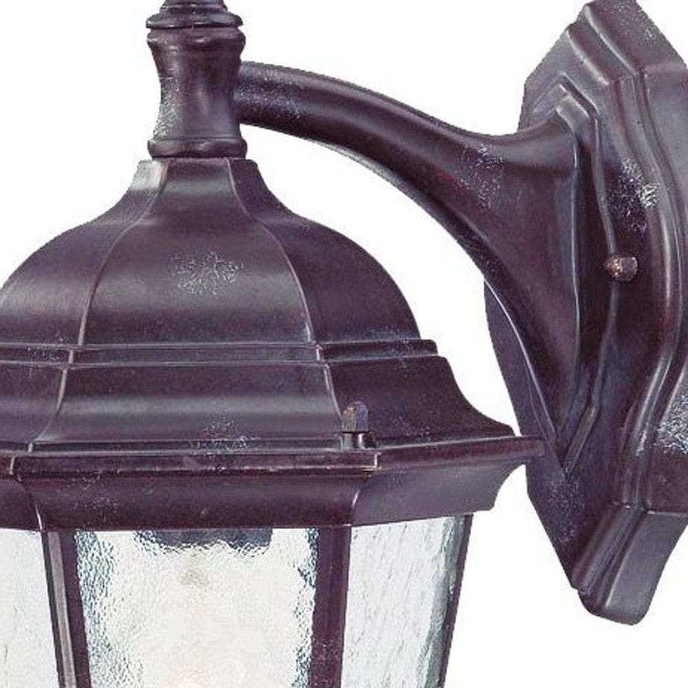 Two Light Brown Hanging Carousel Wall Light - Homeroots - Flyclothing LLC