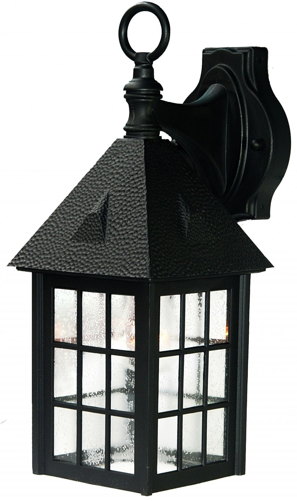 Matte Black House Shaped Wall Light - Homeroots