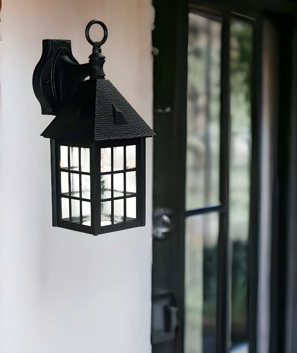 Matte Black House Shaped Wall Light - Homeroots - Flyclothing LLC