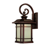 Somerset 1-Light Architectural Bronze Wall Light - Homeroots - Flyclothing LLC