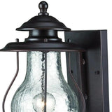 Antique Bronze Oil Lantern Hanging Light - Homeroots