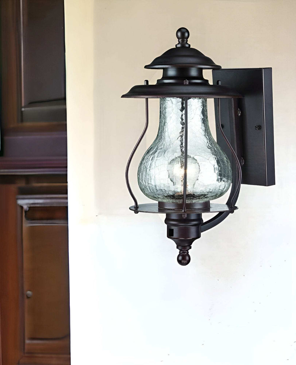 Antique Bronze Oil Lantern Hanging Light - Homeroots - Flyclothing LLC