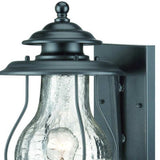 Matte Black Oil Lantern Wall Light - Homeroots - Flyclothing LLC