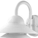 White Three Tier Lamp Shade Outdoor Wall Light - Homeroots - Flyclothing LLC