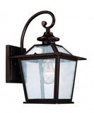 Antique Bronze Terrarium Shape Wall Light - Homeroots