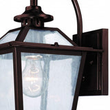 Antique Bronze Terrarium Shape Wall Light - Homeroots - Flyclothing LLC