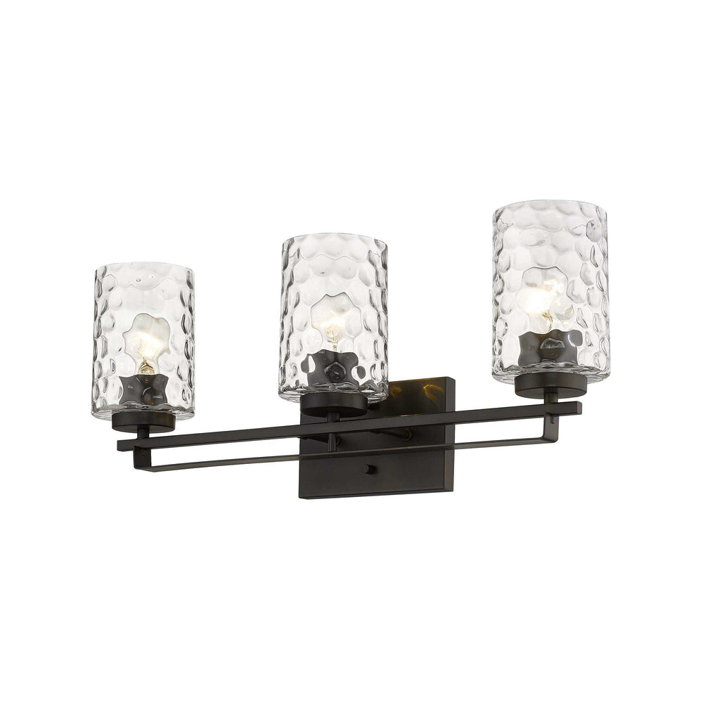 Livvy 3-Light Oil-Rubbed Bronze Vanity - Homeroots - Flyclothing LLC